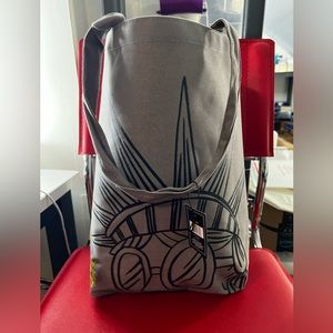 STARBUCKS Tote Bag NYC Collection New York City Statue Liberty Canvas TOTE BAG